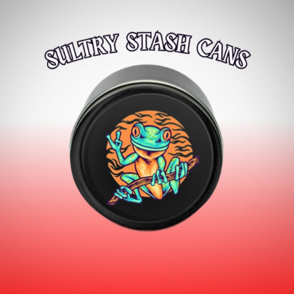 TREE FROG STASH JAR